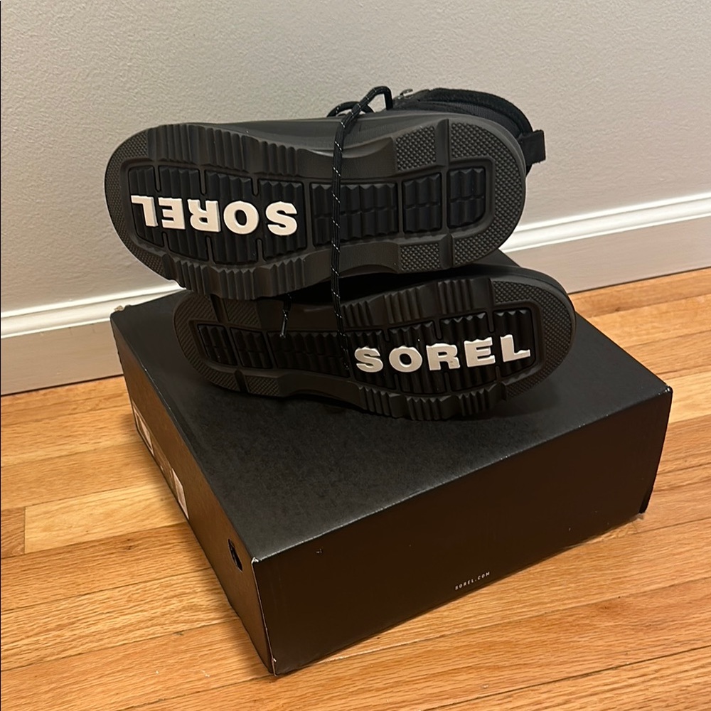 Sorel Black Rain & Snow Boots Durable All-Weather Footwear